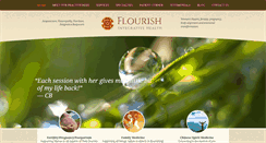 Desktop Screenshot of flourishintegrativehealth.com